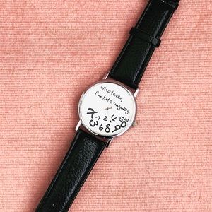 “Whatever. I’m Always Late” Black Watch